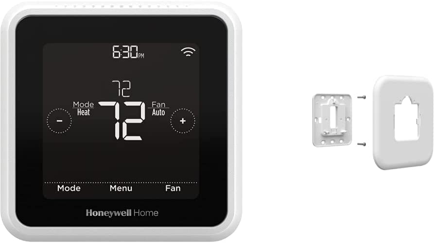 Honeywell Home RTH8800WF T5 Smart Thermostat + Wall Plate