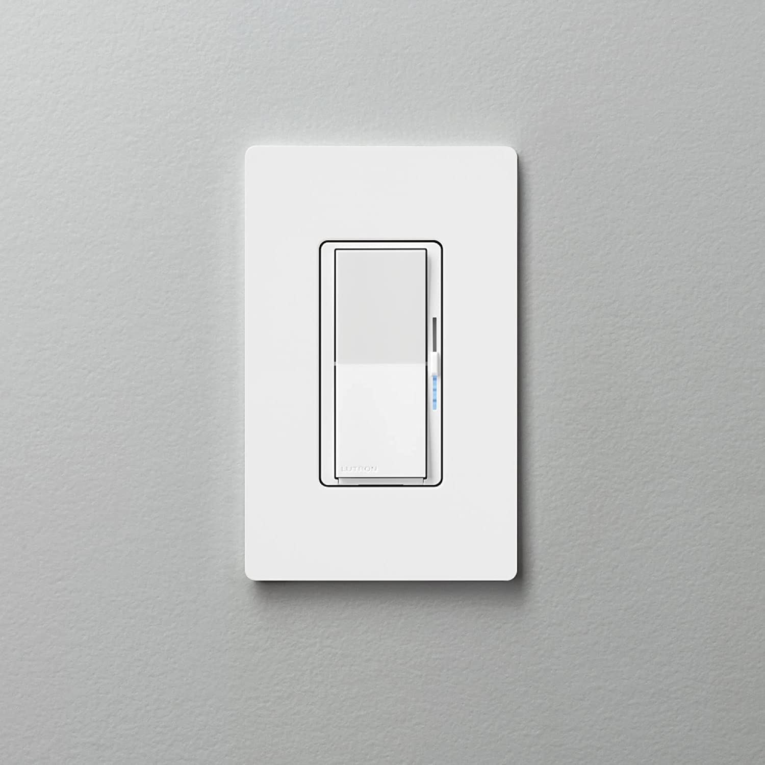 Lutron Diva Smart Dimmer Switch for Caséta Smart Lighting | No Neutral Wire Required | DVRF-6L-LA | Light Almond