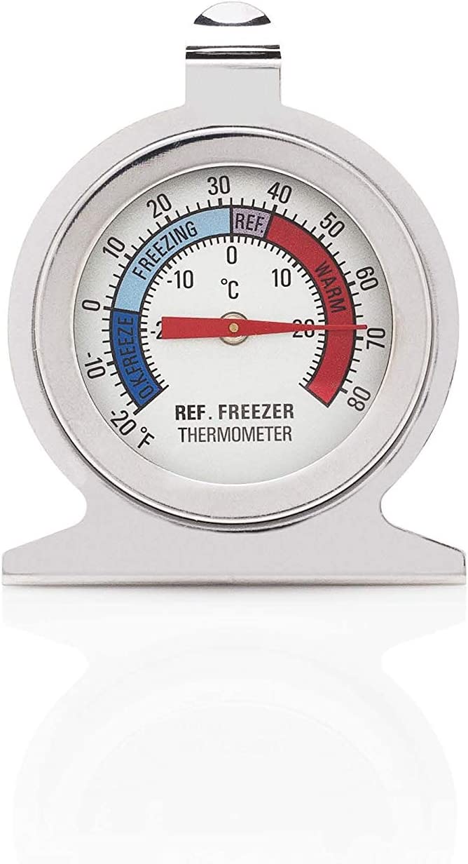Smart Choice Oven Thermometer -100 to 600 Degrees with Easy Read Dial, Gray
