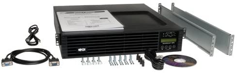 Tripp Lite Smart Online 120V 3kVA 2.7kW Double-Conversion UPS, 3U Rack/Tower, Extended Run, WEBCARDLX Network Interface, LCD, USB, DB9 (SU3000RTXLCD3N)