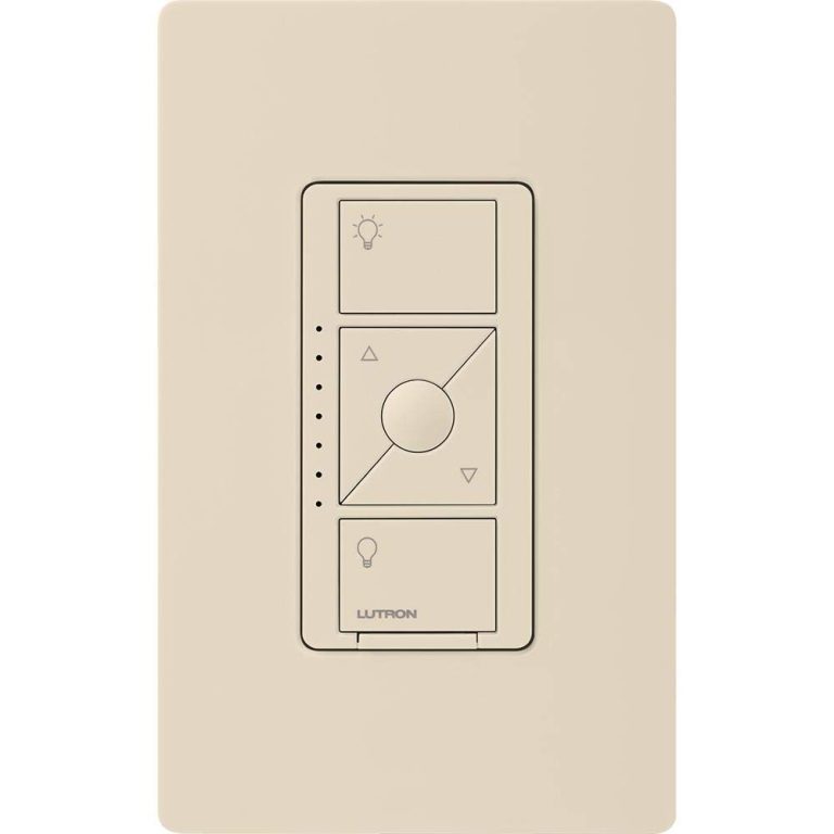 Lutron PD-5NE-WH Caseta Wireless Smart Lighting Dimmer Switch 4-Pack, White