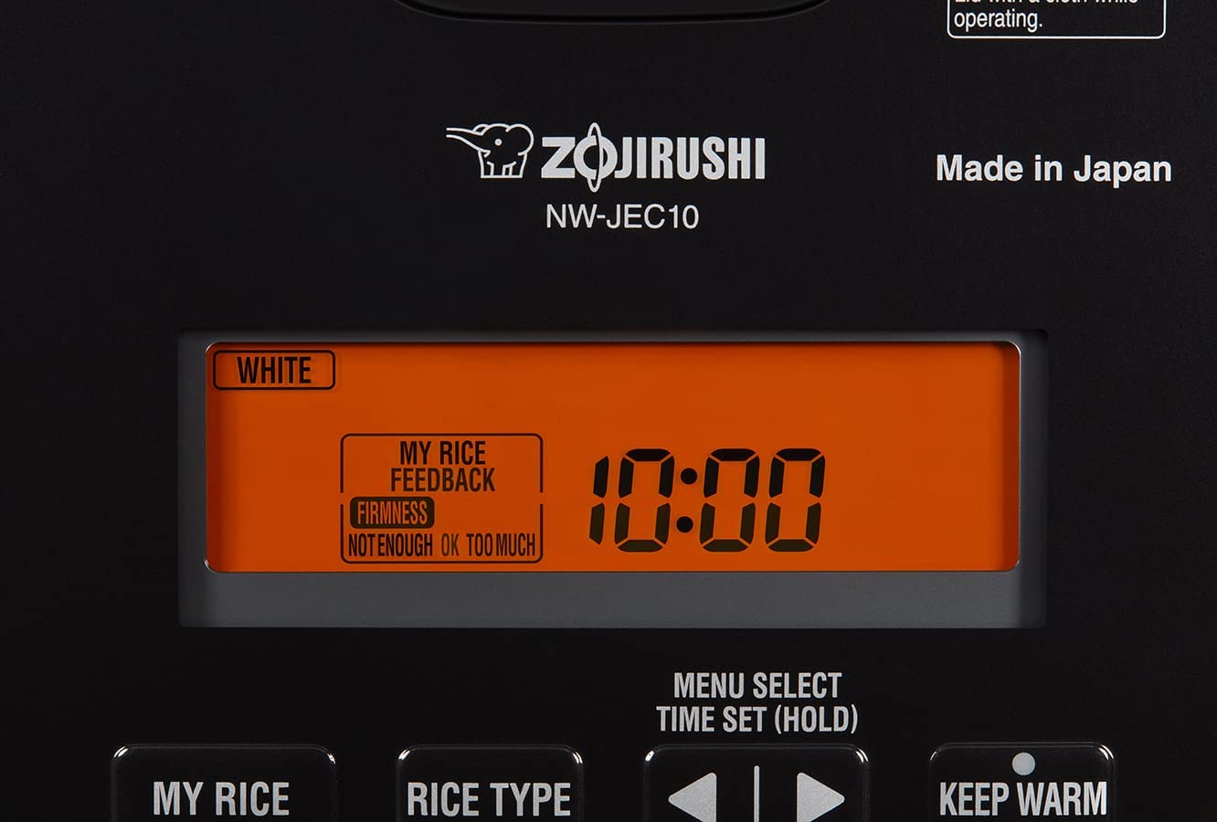 Zojirushi NW-JEC10BA Pressure Induction Heating (IH) Rice Cooker & Warmer, 5.5-Cup, Made in Japan