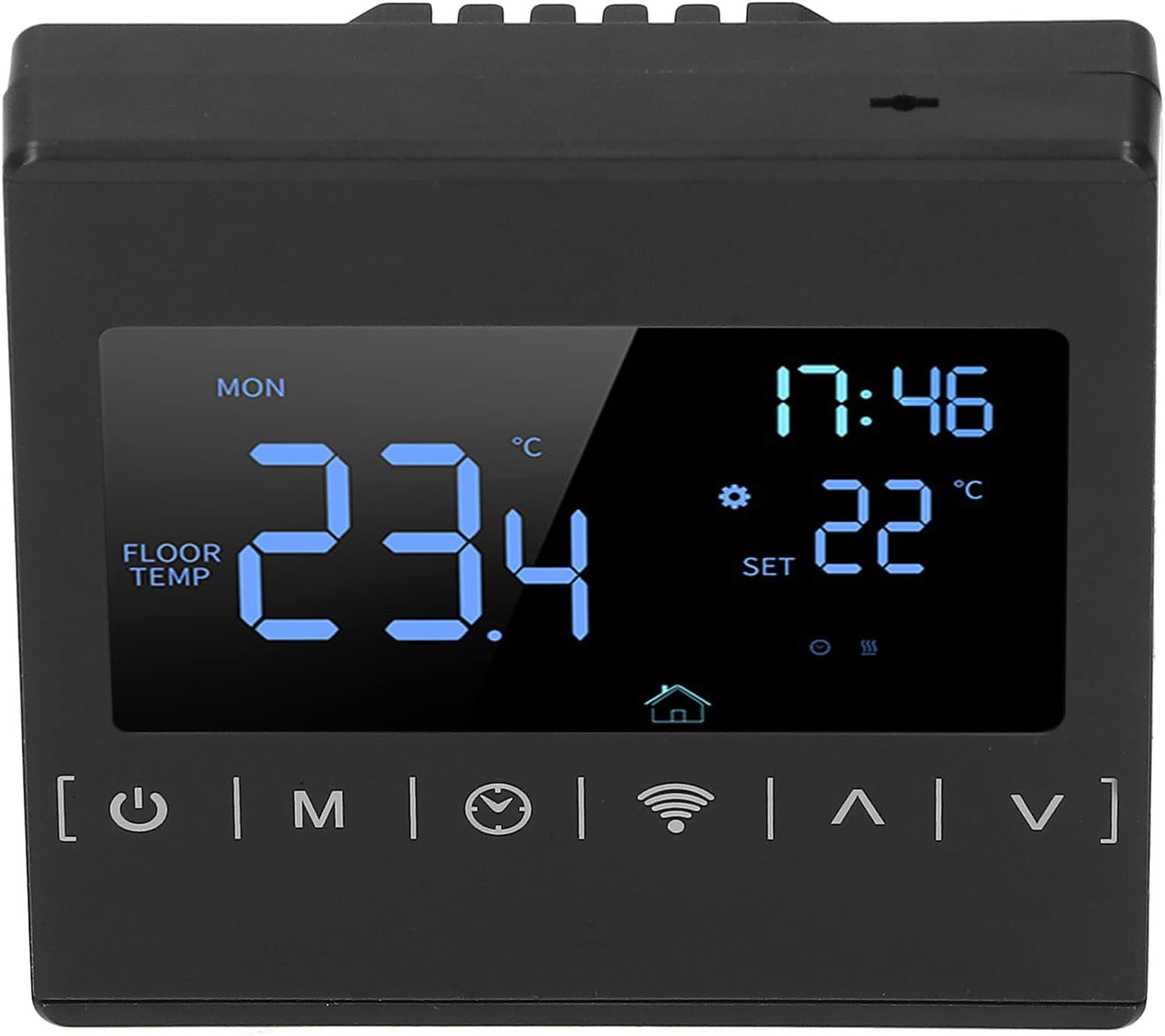 Touch Screen Smart Thermostat, Floor Heating Controller Touch Screen Thermostat WiFi Programmable Industrial, programmable Household thermostats