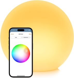 Eve Flare - Portable Smart LED Lamp with Apple HomeKit Technology, IP65 Water Resistance and Wireless Charging, Bluetooth & Thread