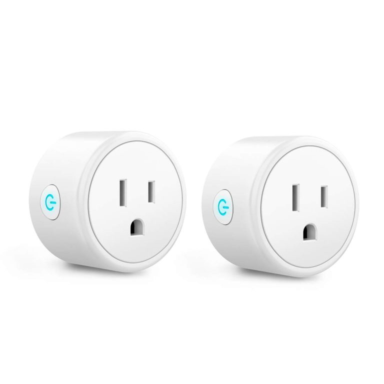 Aoycocr Alexa Smart Plugs – Mini Bluetooth WIFI Smart Socket Switch Works With Alexa Echo Google Home, Remote Control Smart Outlet with Timer Function, No Hub Required, ETL/FCC Listed 4 Pack