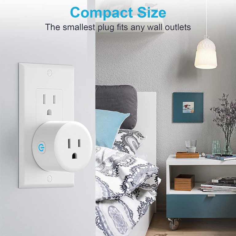 EIGHTREE Smart Plug, Smart Home WiFi Outlet Compatible with Alexa & Google Home, Alexa Smart Socket with Remote Control & Timer Function, 2.4GHz WiFi Only