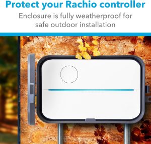 Rachio Smart Sprinkler Controller Weatherproof Outdoor Enclosure, Compatible with Rachio 3 Smart Controllers, also 2nd and 3rd Generation Compatible