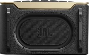 JBL Authentics 200 - Retro Style Smart Home Speaker with Built in Wi-Fi, Bluetooth and Voice Assistants, Alexa and Google Assistant, Multi-Room Playback, Automatic self tuning