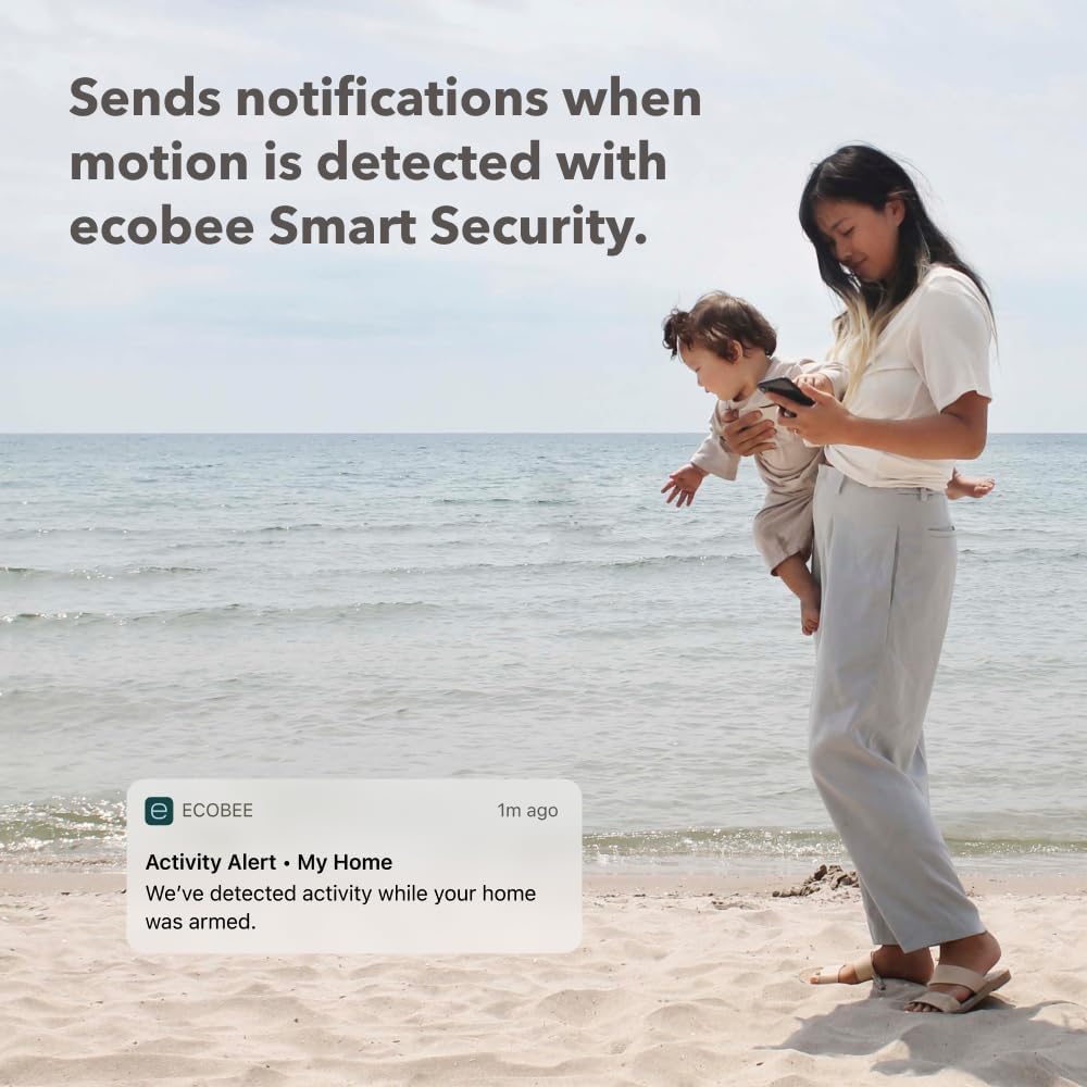 ecobee Smart Sensor 2 Pack – Comfort, Security, Energy Savings – Smart Home – Compatible with ecobee Smart Thermostats for Home