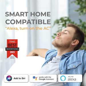 Sensibo Sky, Smart Wireless Air Conditioner Controller. Quick & Easy DIY Installation. Maintains Comfort with Energy Efficient. Automatic Wifi Thermostat Control App. Google, Alexa and Siri Compatible