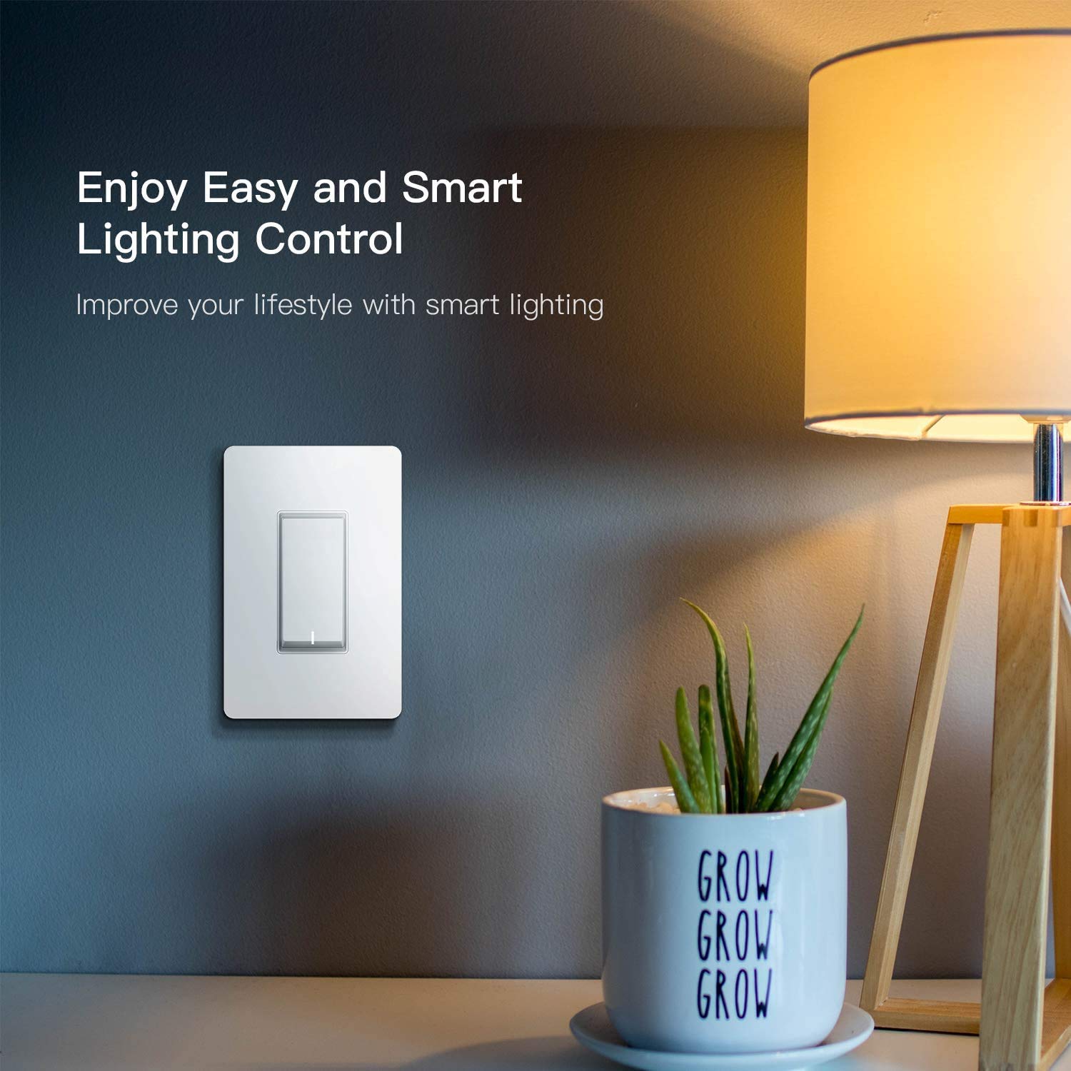 TREATLIFE 3 Way Smart Switch 4 Pack, 2.4Ghz WiFi Smart Light Switch 3 Way Switch Works with Alexa, Google Home and SmartThings, Remote Control, FCC, Schedule, Neutral Wire Required