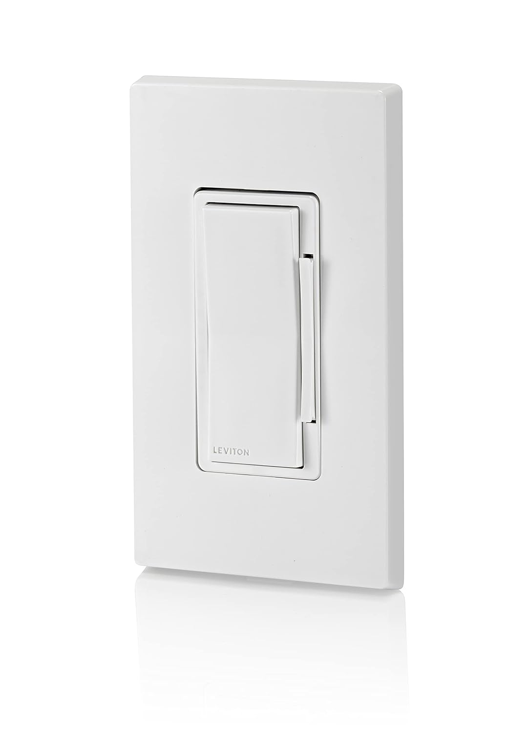 Leviton Wi-Fi Bridge for No-Neutral Decora Smart Dimmers and Switches (DN6HD and DN15S), Works with My Leviton, Alexa, Google Assistant, Apple Home/Siri & Wire-Free 3-Way, MLWSB-1RW, White