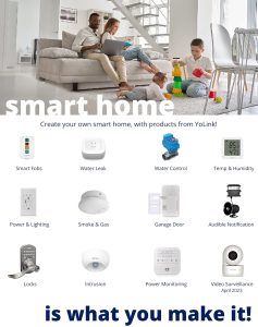 YoLink LoRa 1/4 Wireless Range Smart Motion Sensors, Indoor Motion Detector, Alexa, IFTTT, Home Assistant, Movement Detector App Alerts Remote Monitor, 2 Pack, YoLink Regular Hub Included