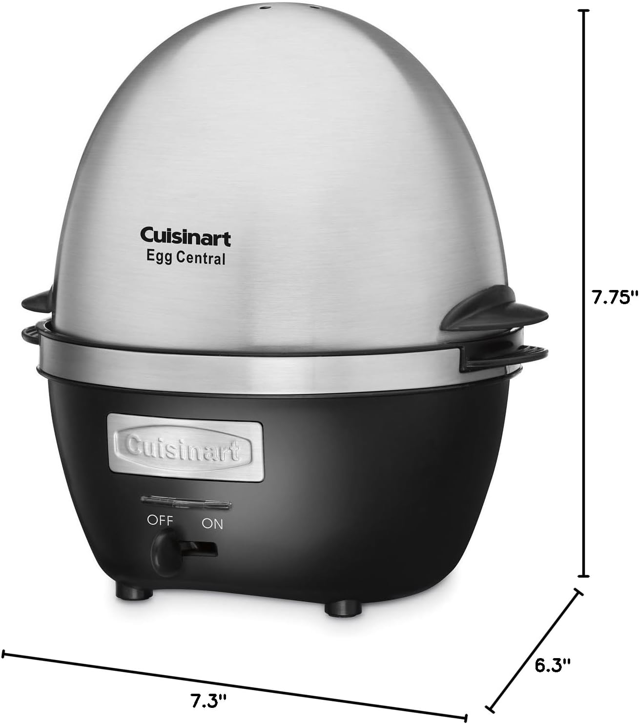 Cuisinart Cooker, 10 Egg, Brushed Stainless Steel